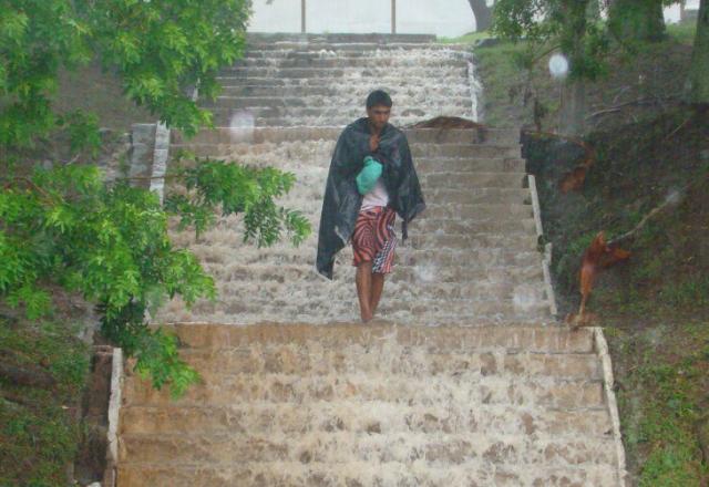 Chuva provoca alagamentos no Litoral Norte Prefeitura de Torres/Divulgação Chuva provoca alagamentos no Litoral Norte Prefeitura de Torres/Divulgação