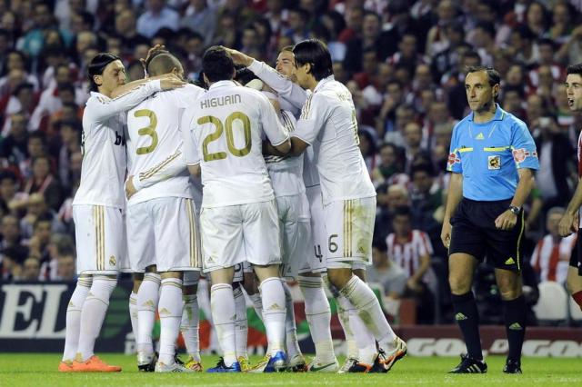 Real Madrid vence Athletic de Bilbao e leva o título do Campeonato Espanhol Ander Gillenea/AFP Real Madrid vence Athletic de Bilbao e leva o título do Campeonato Espanhol Ander Gillenea/AFP