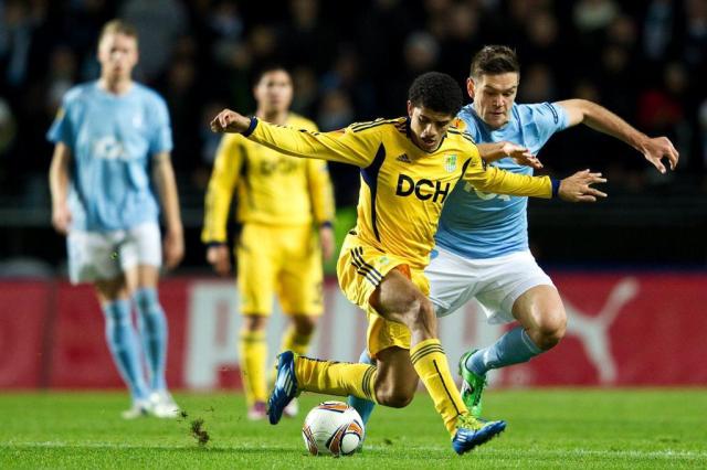 Taison admite desejo de voltar ao Brasil: "Tem de ver se o Inter me quer" Andreas Hillergren/AP Taison admite desejo de voltar ao Brasil: "Tem de ver se o Inter me quer" Andreas Hillergren/AP