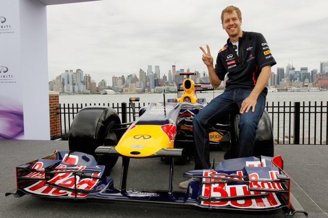 Segundo imprensa italiana, Vettel já teria acordo com a Ferrari para 2014 Mike Stobe,AFP/ Segundo imprensa italiana, Vettel já teria acordo com a Ferrari para 2014 Mike Stobe,AFP/