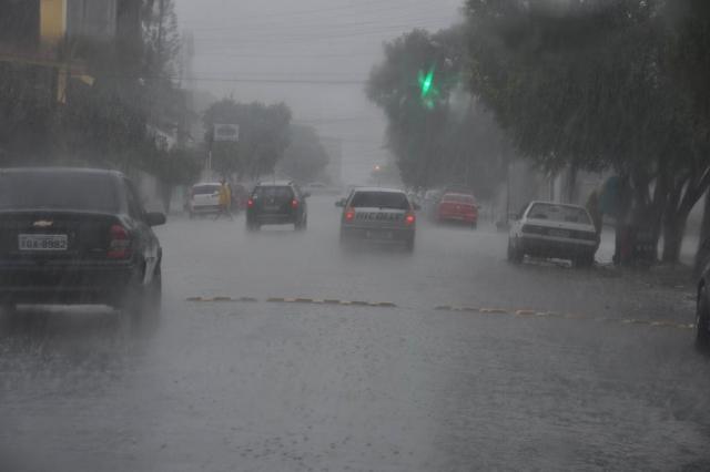 Num dia de chuva e muitas nuvens, temperatura vai a 29,4°C em Campo Bom Anderson Petroceli/Especial Num dia de chuva e muitas nuvens, temperatura vai a 29,4°C em Campo Bom Anderson Petroceli/Especial