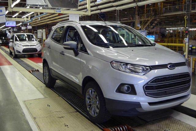 Primeira unidade do novo EcoSport é produzida em Camaçari Divulgação/Ford Primeira unidade do novo EcoSport é produzida em Camaçari Divulgação/Ford