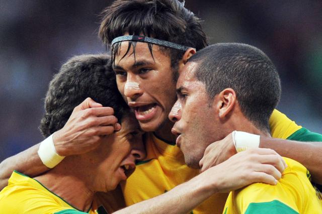 Brasil almeja fazer história na final olímpica do futebol, afirma Neymar PAUL ELLIS / Brasil almeja fazer história na final olímpica do futebol, afirma Neymar PAUL ELLIS /