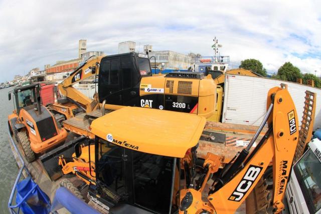Terraplenagem marca início das obras do Estaleiro Brasil, em São José do Norte Guga_VW/Especial Terraplenagem marca início das obras do Estaleiro Brasil, em São José do Norte Guga_VW/Especial