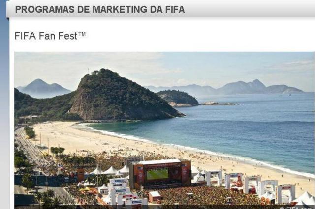 Florianópolis pode receber Fan Fest da Fifa durante a Copa do Mundo Reprodução/Site Oficial da Fifa Florianópolis pode receber Fan Fest da Fifa durante a Copa do Mundo Reprodução/Site Oficial da Fifa