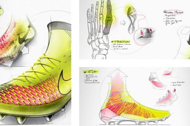 Lançamento de novas chuteiras mostra a inovação no futebol Reprodução/Nike Lançamento de novas chuteiras mostra a inovação no futebol Reprodução/Nike
