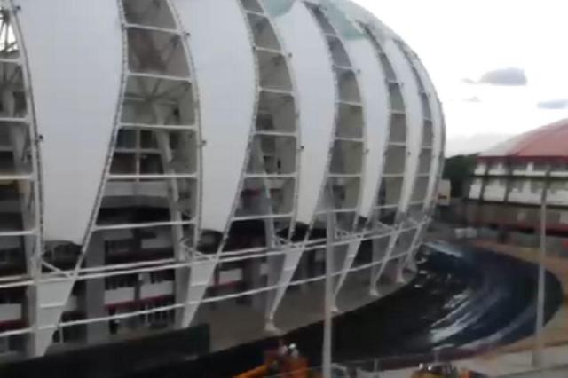 FOTO: entorno do Beira-Rio começa a ser asfaltado Grupo Beira-Rio/ Gigante Para Sempre/ FOTO: entorno do Beira-Rio começa a ser asfaltado Grupo Beira-Rio/ Gigante Para Sempre/