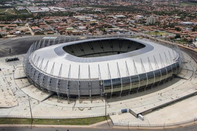 Fortaleza reaproveita material de 2013 e barateia estruturas temporárias da Copa Fabio Lima/Divulgação Fortaleza reaproveita material de 2013 e barateia estruturas temporárias da Copa Fabio Lima/Divulgação