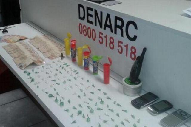 Sargento da reserva da BM é preso por tráfico de drogas em Canoas Denarc/Divulgação
