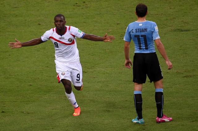 Costa Rica surpreende e vence o Uruguai por 3 a 1 em Fortaleza  CHRISTOPHE SIMON/AFP