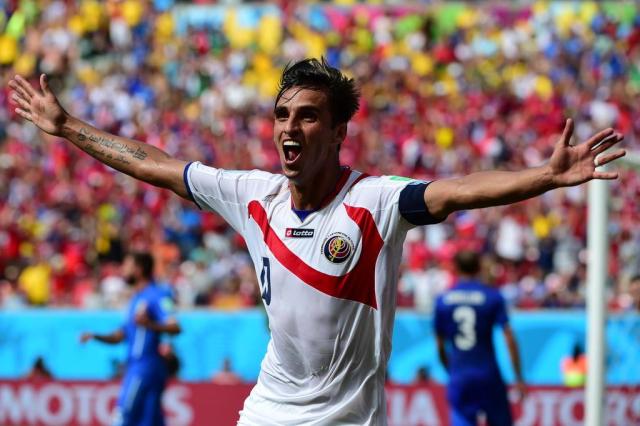 Costa Rica vence a Itália e garante a classificação no "grupo da morte" Ronaldo Schemidt/AFP