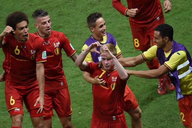 Em jogo emocionante, Bélgica vence os Estados Unidos na prorrogação e pega a Argentina PEDRO UGARTE/AFP