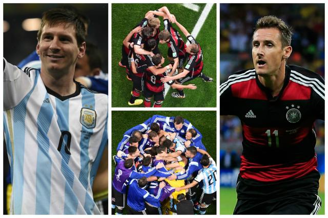 Rivais na final, Alemanha e Argentina é um clássico em Copas Reprodução/Reprodução