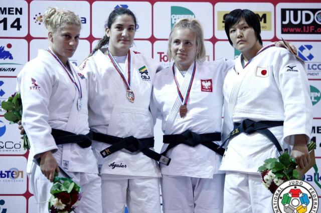 Após lesão, Mayra Aguiar volta aos tatames e conquista ouro G. Sabau/IJF,Divulgação Após lesão, Mayra Aguiar volta aos tatames e conquista ouro G. Sabau/IJF,Divulgação