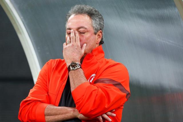"Se analisar por produção, fizemos um grande jogo", define Abel Wagner Carmo/Folhapress
