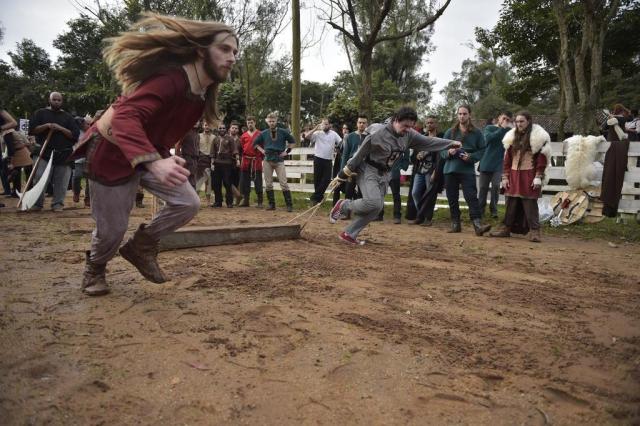 Festival celebra a Idade Média em Charqueadas Félix Zucco/AgênciaRBS