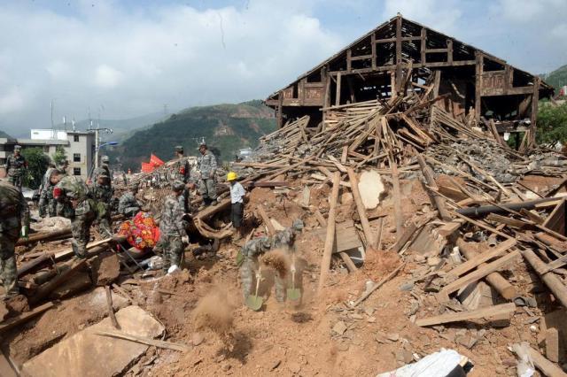 Número de mortos em terremoto na China chega a 589 CHINA OUT/AFP Número de mortos em terremoto na China chega a 589 CHINA OUT/AFP