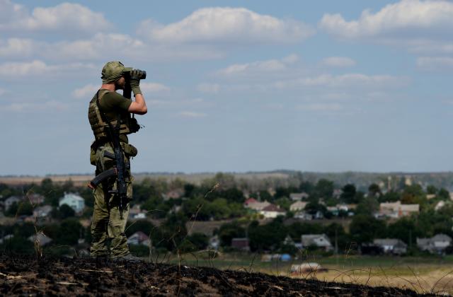 Ucrânia alerta que está no limite de uma grande guerra com a Rússia FRANCISCO LEONG/AFP
