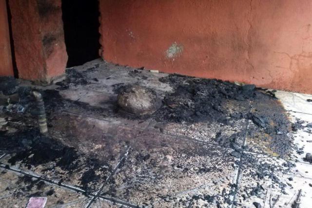 Casa de gremista de ato racista é incendiada em Porto Alegre Divulgação/Arquivo Pessoal
