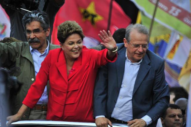 Porto Alegre é palco do último ato de campanha de Dilma e Tarso Lauro Alves/Agencia RBS