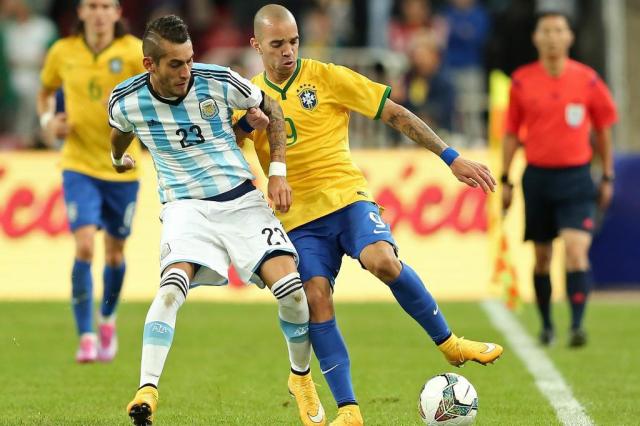 Brasil vence a Argentina em Pequim, na China HEULER ANDREY/Mowa Press Brasil vence a Argentina em Pequim, na China HEULER ANDREY/Mowa Press