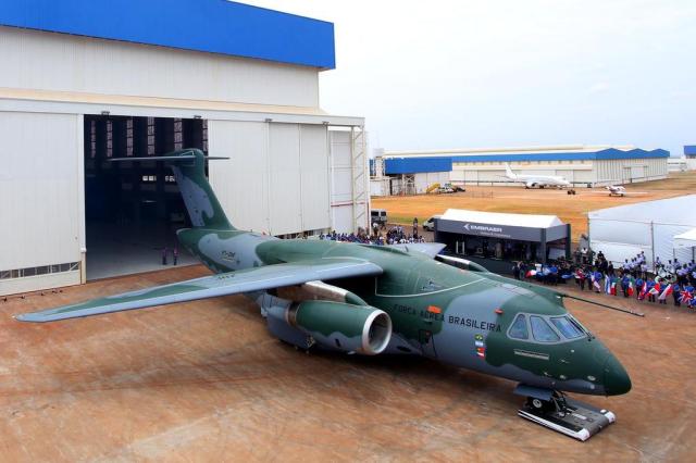 Embraer lança maior avião militar já desenvolvido no Brasil Divulgação/Embraer