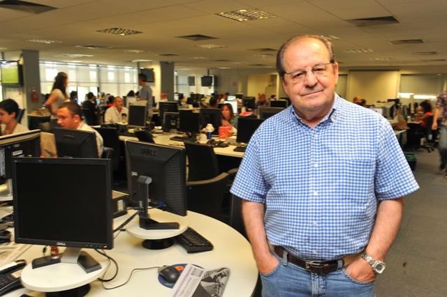 Aos 72 anos, morre o jornalista Celito de Grandi Arquivo/Zero Hora