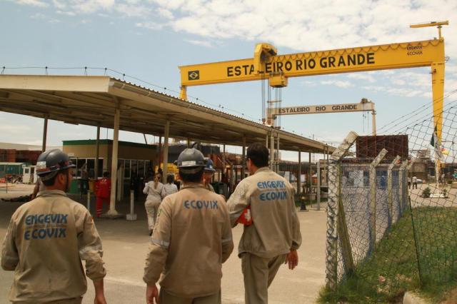Decisão da Petrobras põe em dúvida futuro de estaleiros no Rio Grande do Sul Nauro Junior/Agencia RBS