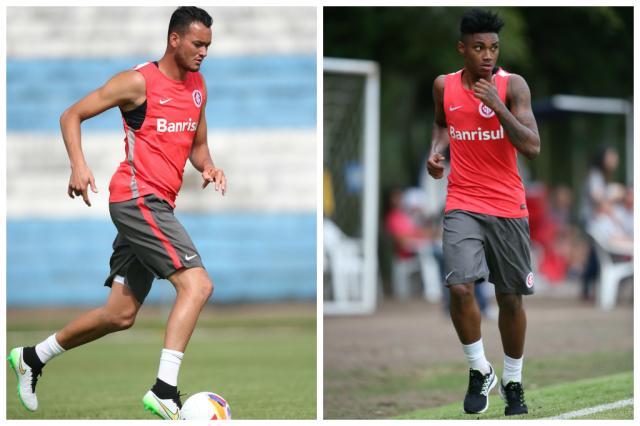 Inter deve ter Réver e Vitinho na estreia do Gauchão Montagem sobre fotos/Diego Vara / Agência RBS