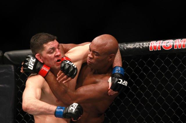 "Não iria sujar minha imagem", diz Anderson Silva a diretor Steve Marcus/GETTY IMAGES NORTH AMERICA