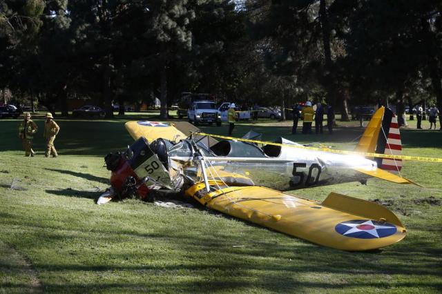 Harrison Ford se fere em acidente de avião nos EUA Lucy Nicholson/REUTERS