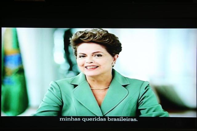 Em rede nacional, Dilma pede paciência e explica medidas impopulares na área econômica Reprodução TV, Agência RBS/