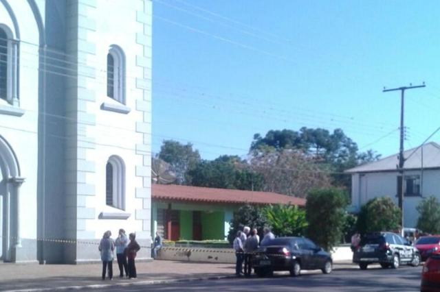 Esposa de homem suspeito de matar padre presta depoimento à polícia Divulgação/Prefeitura de Tapera