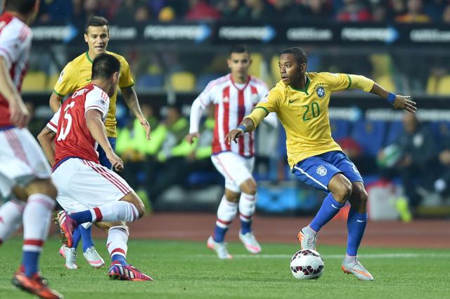 Brasil perde para o Paraguai nos pênaltis e está fora da Copa América Yuri Cortez,AFP/
