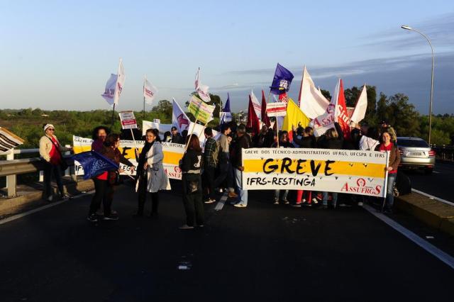 Protestos na Assembleia vão marcar o quarto dia da greve dos servidores Ronaldo Bernardi/Agencia RBS