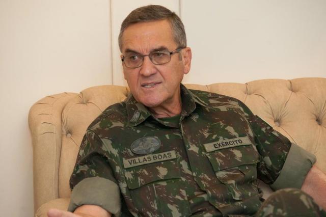 Eduardo Dias da Costa Villas Bôas: "Não há possibilidade de intervenção militar" Exército brasileiro/Divulgação