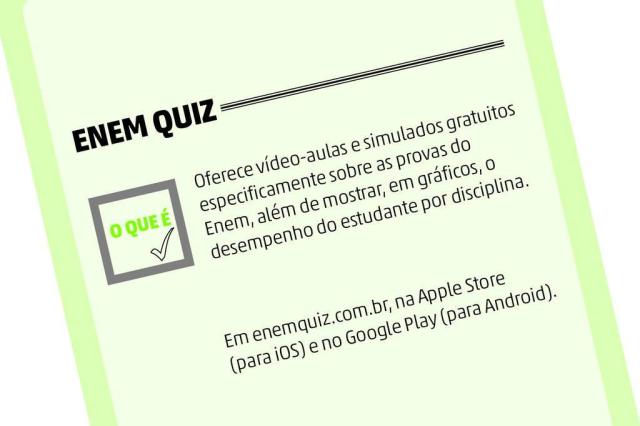 Confira sete dicas de sites e aplicativos que oferecem simulados do Enem Diagramação ZH/Diagramação ZH