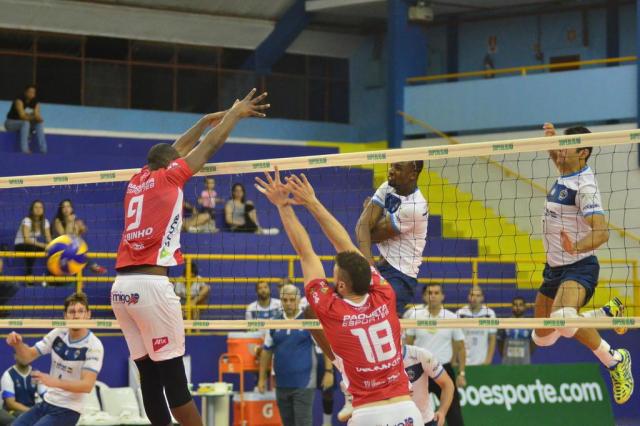 Voleisul vence São José Vôlei fora de casa pela Superliga Tião Martins/PMSJC,Divulgação