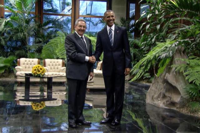 Raúl Castro recebe Obama em Cuba nesta segunda-feira: siga ao vivo CUBAN TV HO/AFP