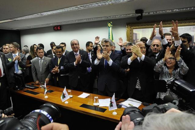 Em reunião relâmpago, PMDB confirma saída do governo Dilma Luis Macedo/Câmara dos Deputados