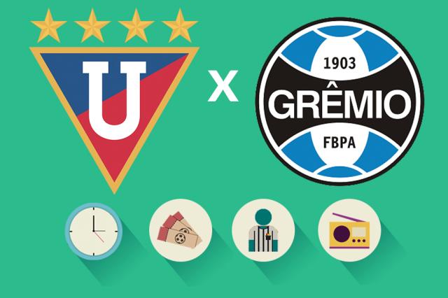 LDU x Grêmio: tudo o que você precisa saber para acompanhar a partida Arte ZH/Agência RBS