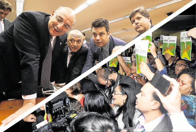 As últimas cartadas de governo e oposição na véspera da votação do impeachment na Câmara Marcelo Camargo, Agência Brasil, e Lucio Bernardo Junior, Câmara dos Deputados/