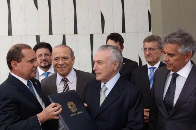 Equipe de Temer divulga lista de ministros que integrarão o governo @temer/Divulgação