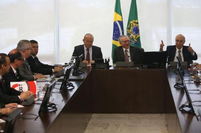 Temer forma grupo de trabalho com centrais sindicais para elaborar proposta para a Previdência Fabio Rodrigues Pozzebom / Agência Brasil/Agência Brasil