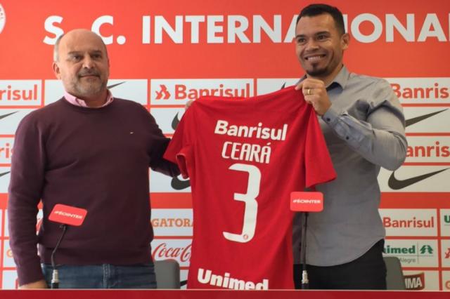 Ceará é apresentado no Inter: "Se quiser contar comigo, estarei à disposição para domingo" Inter/Divulgação/