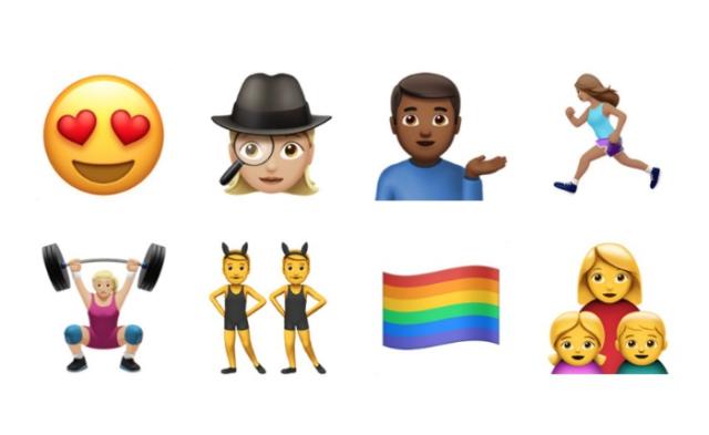 Novos emojis do iOS 10 ganham repaginada e trazem maior representatividade feminina /