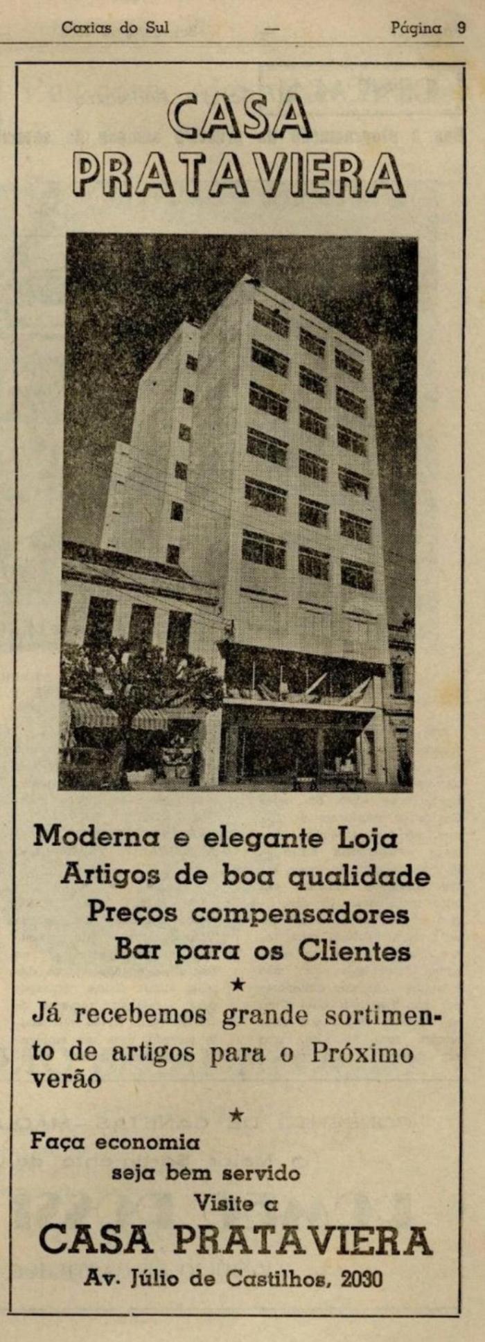 Anúncio jornal Caxias Magazine / Centro de Memória da Câmara de Vereadores de Caxias do Sul,reprodução Anúncio jornal Caxias Magazine / Centro de Memória da Câmara de Vereadores de Caxias do Sul,reprodução