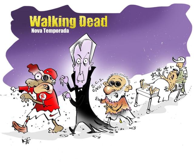 Resultado de imagem para lula walking dead charge