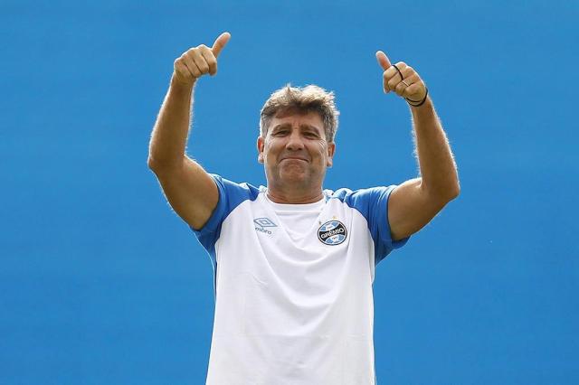 Motivação, táticas e frases fortes: o que pensa Renato para o 2017 do Grêmio LUCAS UEBEL/GREMIO FBPA/Divulgação