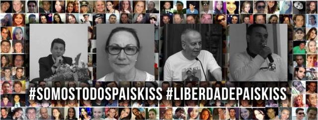 Processados, pais de vítimas da Kiss recebem apoio nas redes sociais Reprodução / Facebook/Facebook